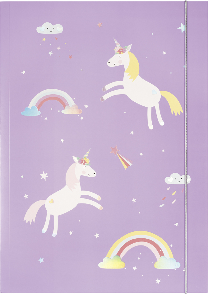 folia Carton à dessin HOTFOIL 'Magic Unicorns'