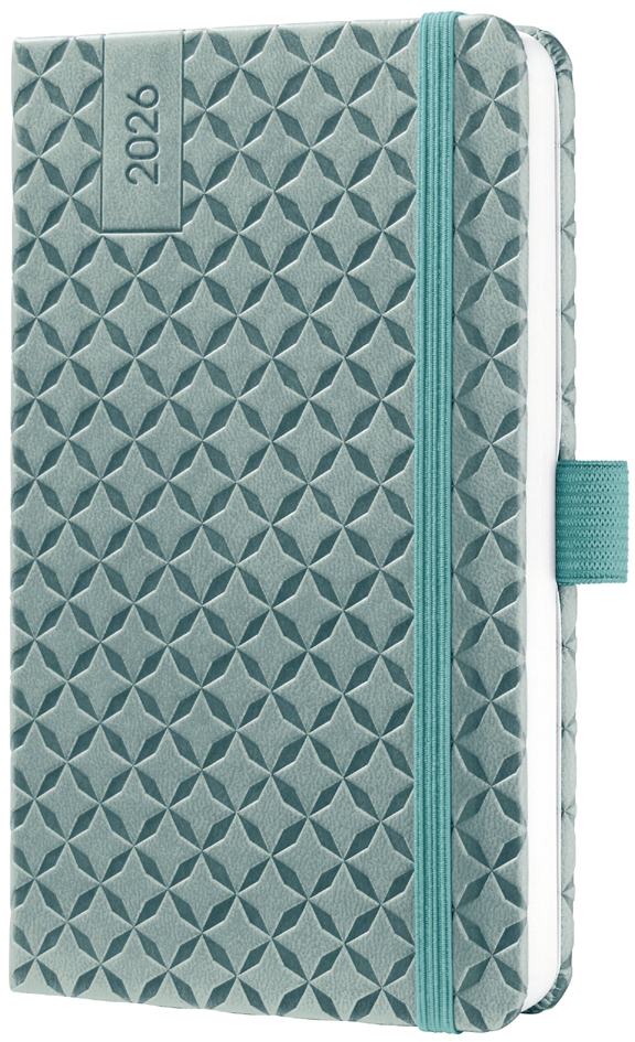 sigel Agenda de poche Jolie Flair 2026, A6, bleu océan