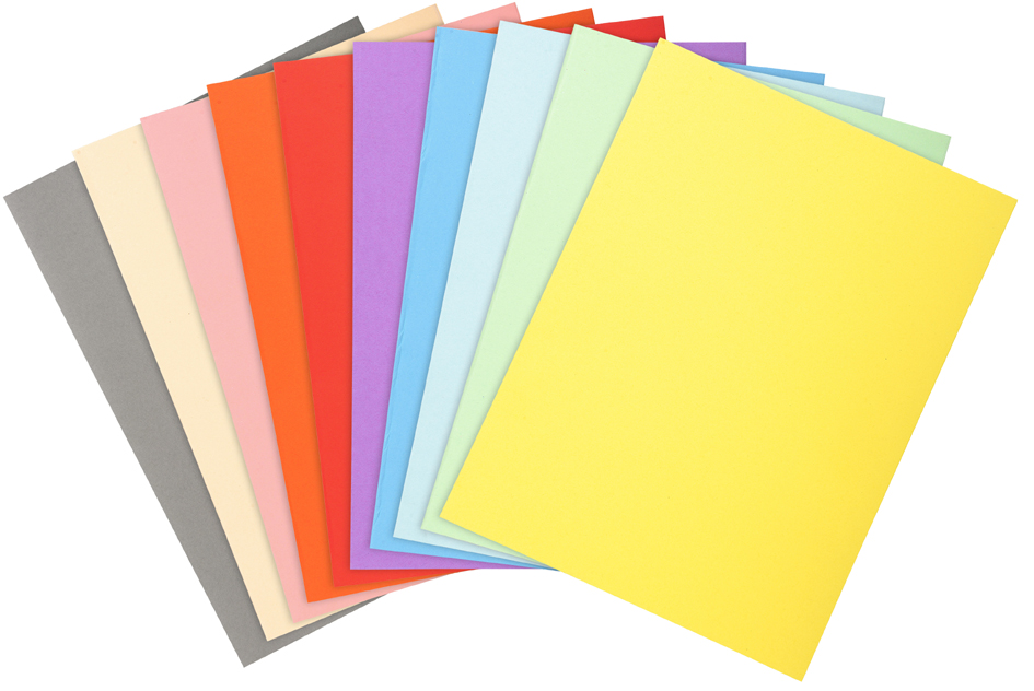 EXACOMPTA Chemises FOREVER 250, A4, assorti