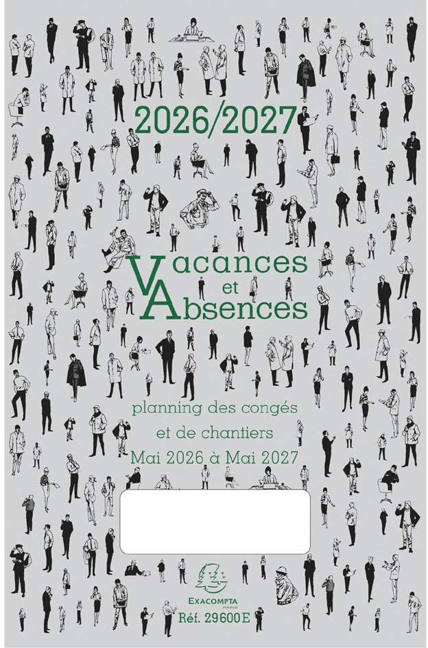 Planning des congés, de mai à mai
