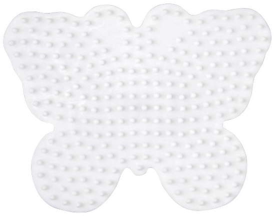 HAMA Plaque pour perles midi 'papillon', blanc