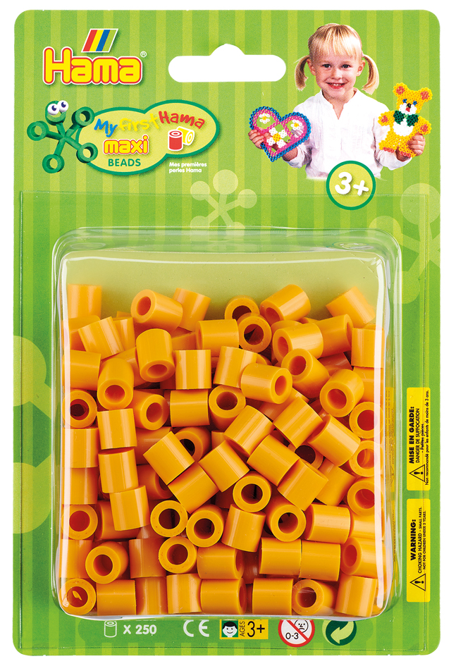 Hama Perles à repasser maxi 'Ours brun', sous blister