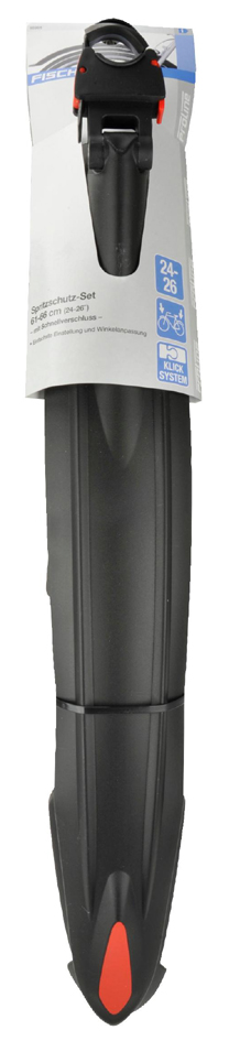 FISCHER Kit de garde-boue pour vélo 26-29' (66,04-73,66 cm)