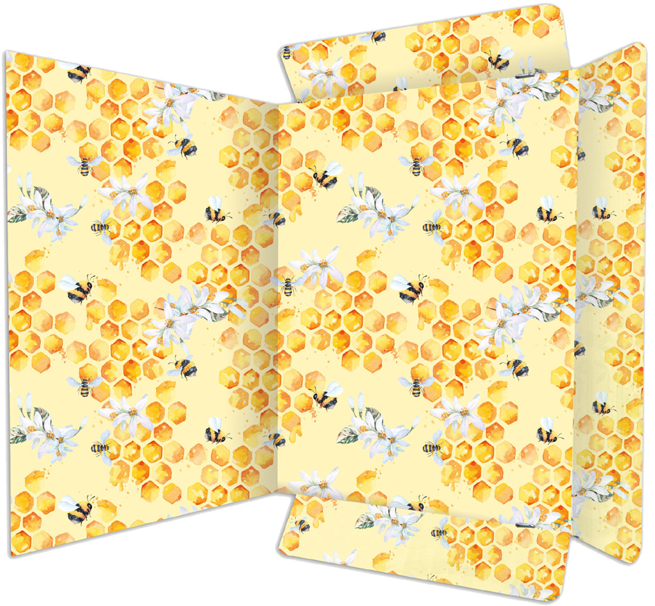 Pochette à dessins "Honey", vue intérieure