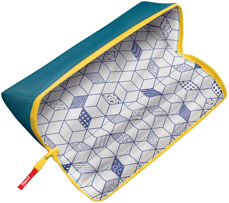 Maped Trousse à ouverture XXL BASIC, vert