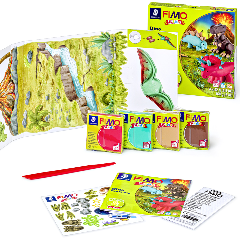 Kit de modelage kids Form & Play "Dino"