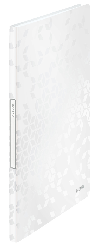 LEITZ Protège-documents WOW, A4, PP, 20 pochettes, blanc