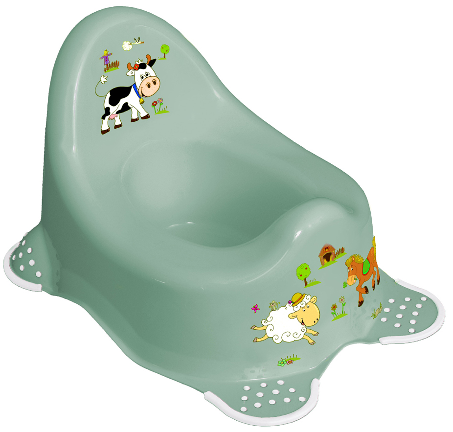 keeeper kids Pot pour bébé 'adam funny farm', soft green