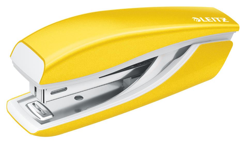 LEITZ Agrafeuse Mini Nexxt WOW 5528, en boîte, jaune
