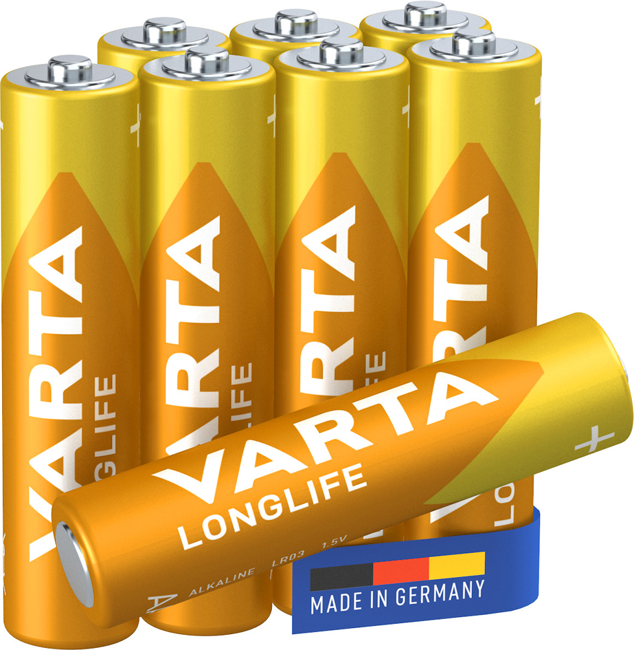 VARTA Pile alcaline 'Longlife', Micro AAA