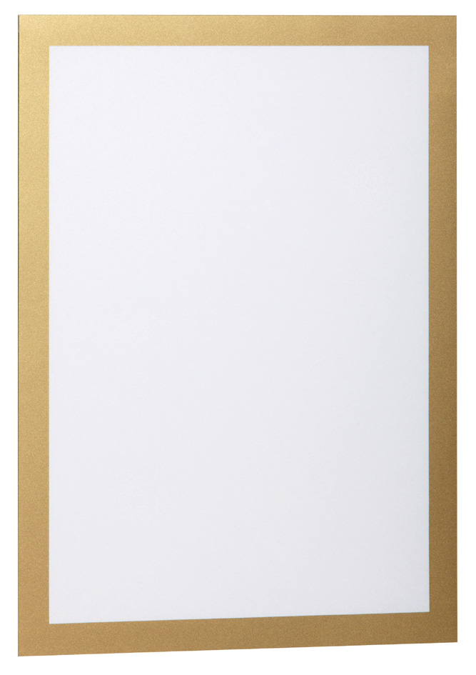 DURABLE Cadre d'affichage magnétique DURAFRAME, A4, or
