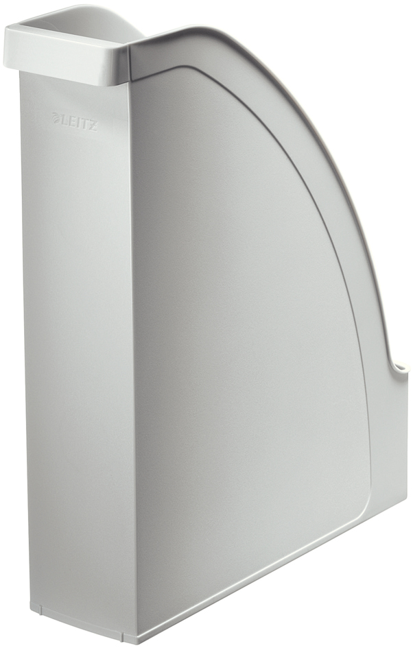 LEITZ Boîte à pans coupés Plus, A4, en polystyrène, gris