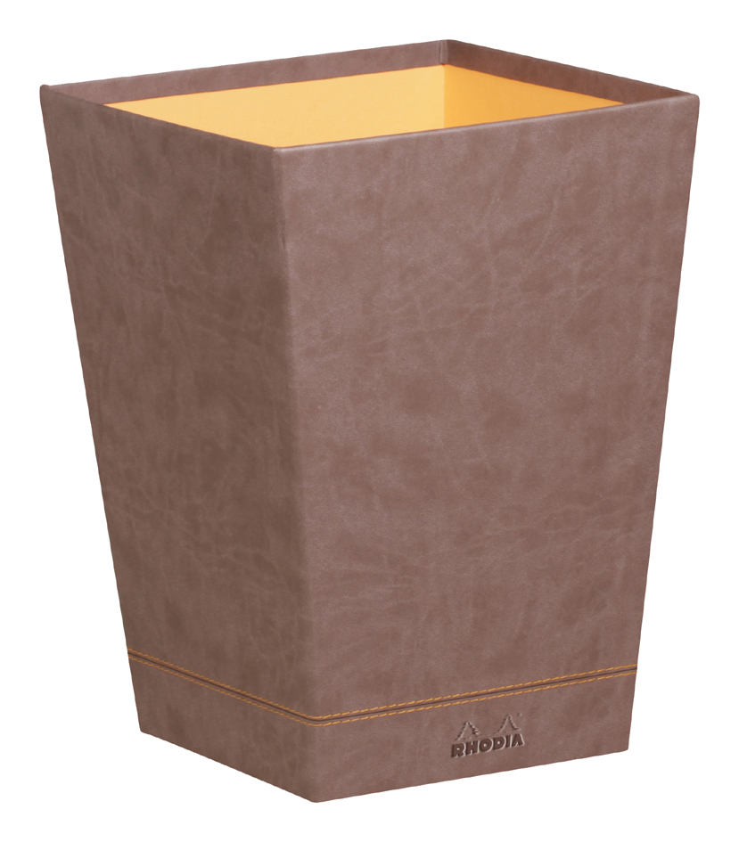 Corbeilles à papier, carré, simili cuir