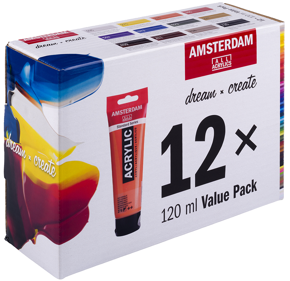 Kit peintures acryliques