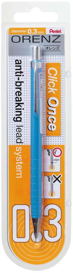 Pentel Porte-mines ORENZ, 0,3 mm, bleu ciel