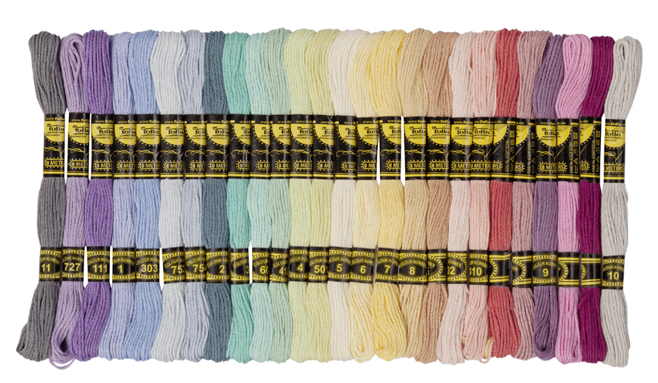 Aperçu des couleurs "Pastell"