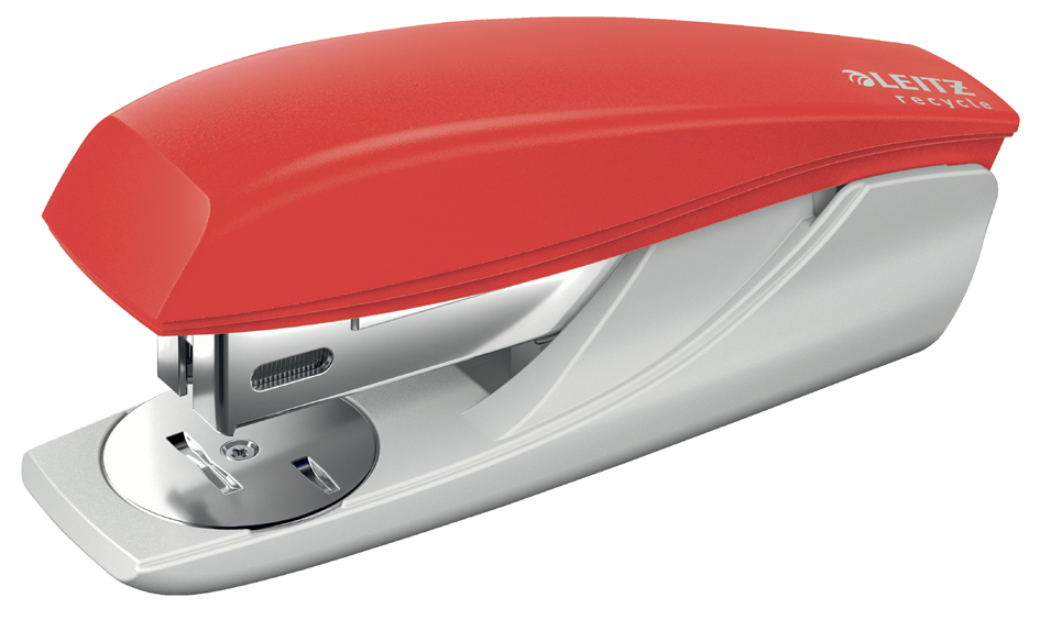 LEITZ Petite agrafeuse NeXXt Recycle, rouge