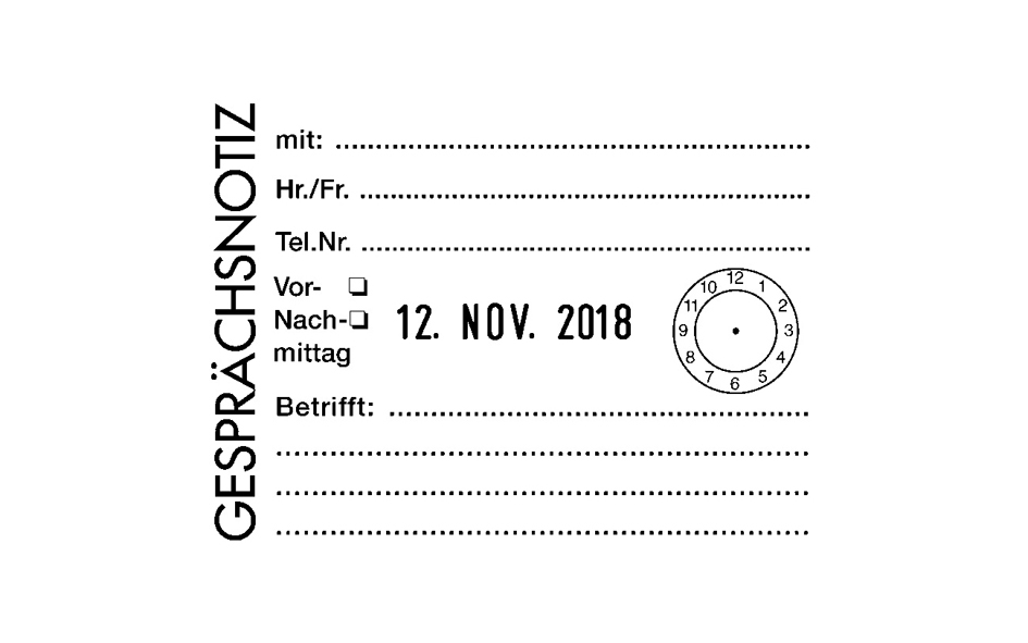 Exemple d'empreinte