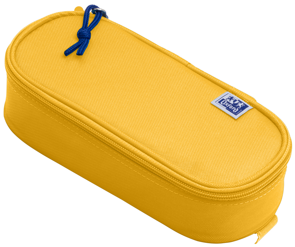 Oxford Trousse, polyester, oval, jaune
