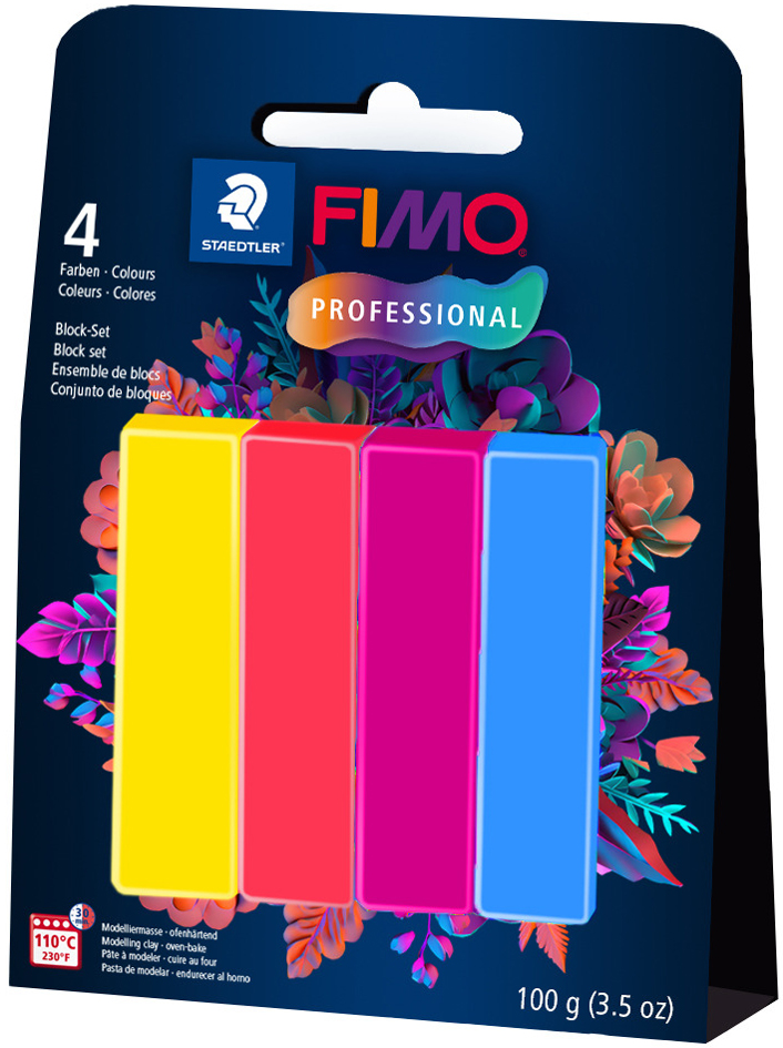 FIMO PROFESSIONAL Set de pâte à modeler 'True Colours'