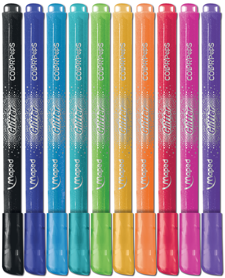 Feutres pailletés COLOR'PEPS
