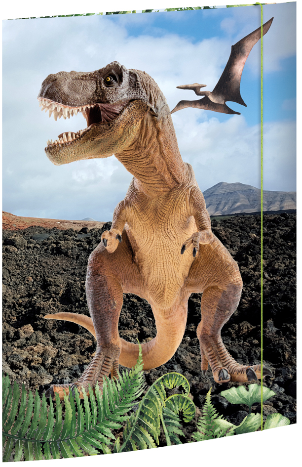 Carton à dessin "T-Rex"