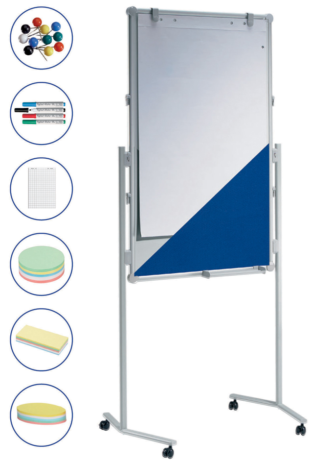 Tableau de présentation professionnel, triple usage