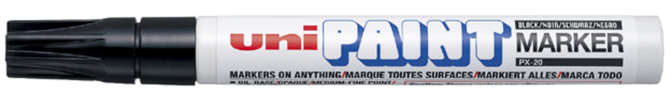 Marqueur permanent PAINT PX20, noir