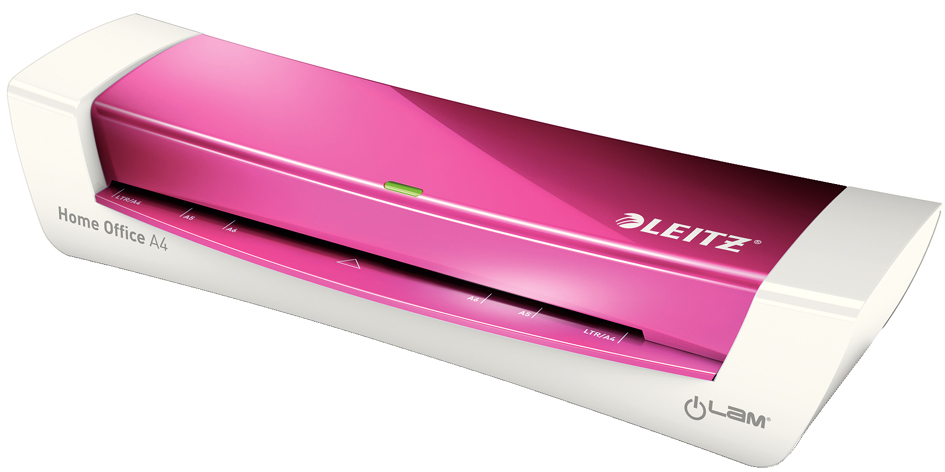 LEITZ Plastifieuse iLAM Home Office A4, jusqu'à A4, rose
