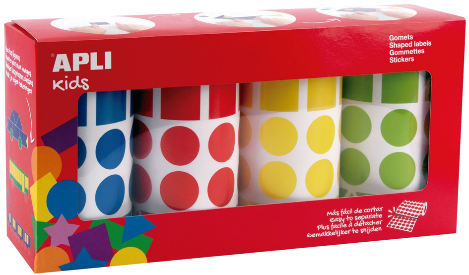APLI kids Gommettes 'Géométrique', en rouleau, assorti