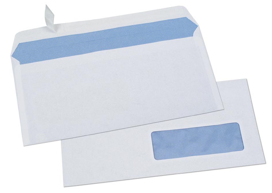 GPV Enveloppes ECO, C5, 162 x 229 mm, avec fenêtre, blanc