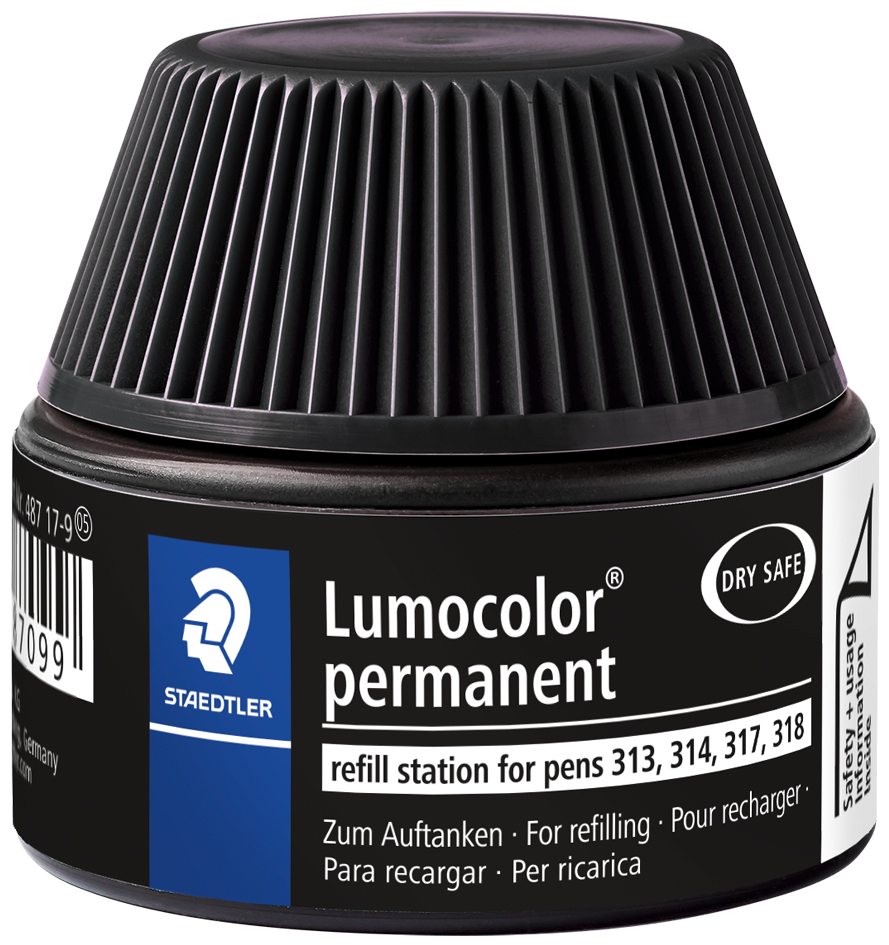 Flacon de recharge Lumocolor, permanent