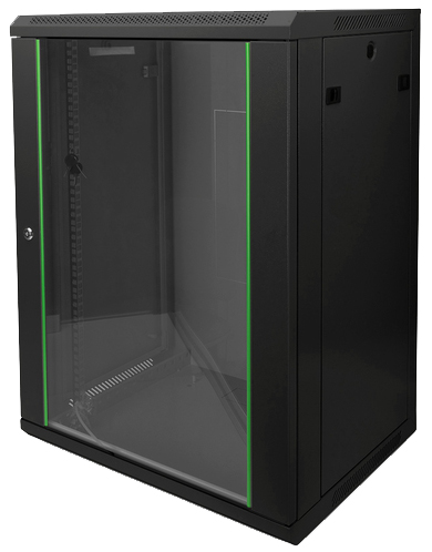 DIGITUS Coffret mural 19' Dynamic Basic, 16 U, noir