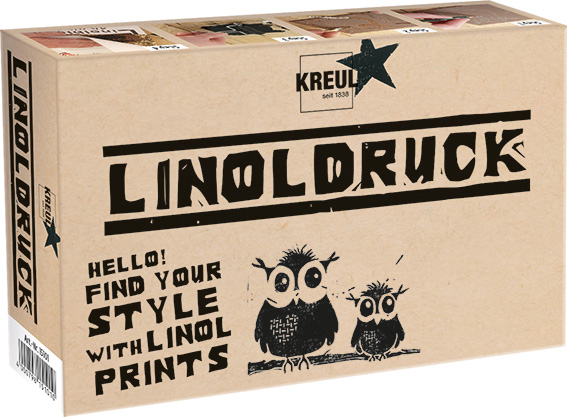 Kit d'encre pour linogravure