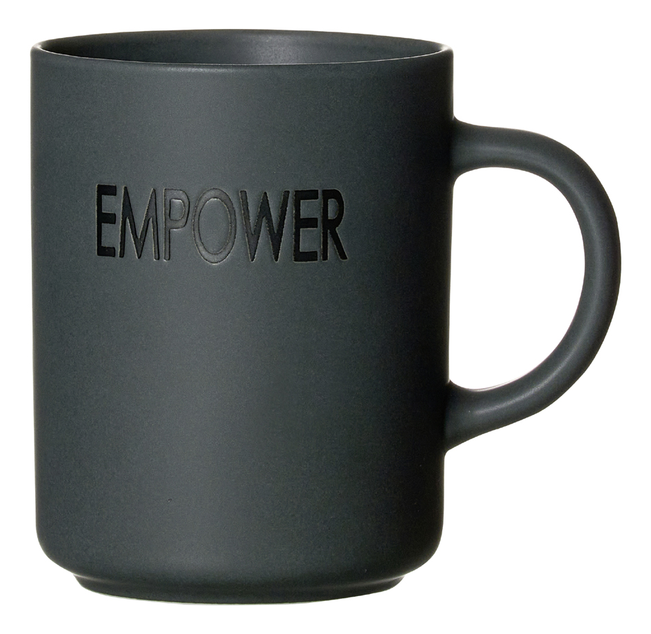 Ritzenhoff & Breker Mug GRAU EMPOWER, 390 ml