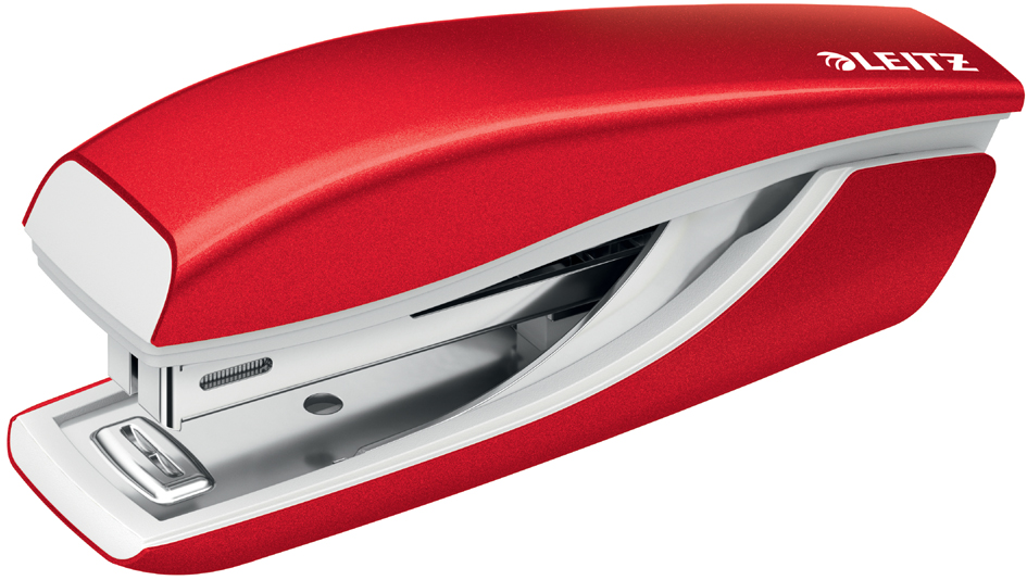 LEITZ Agrafeuse Mini Nexxt WOW 5528, en boîte, rouge
