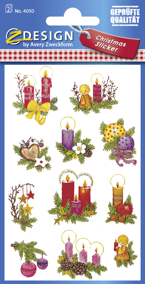 AVERY Zweckform ZDesign étiquettes de Noël 'composition