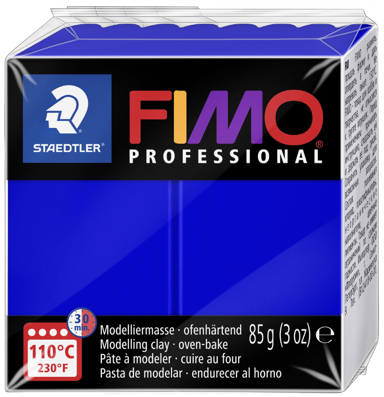 FIMO PROFESSIONAL Pâte à modeler, 85 g, ultra marin