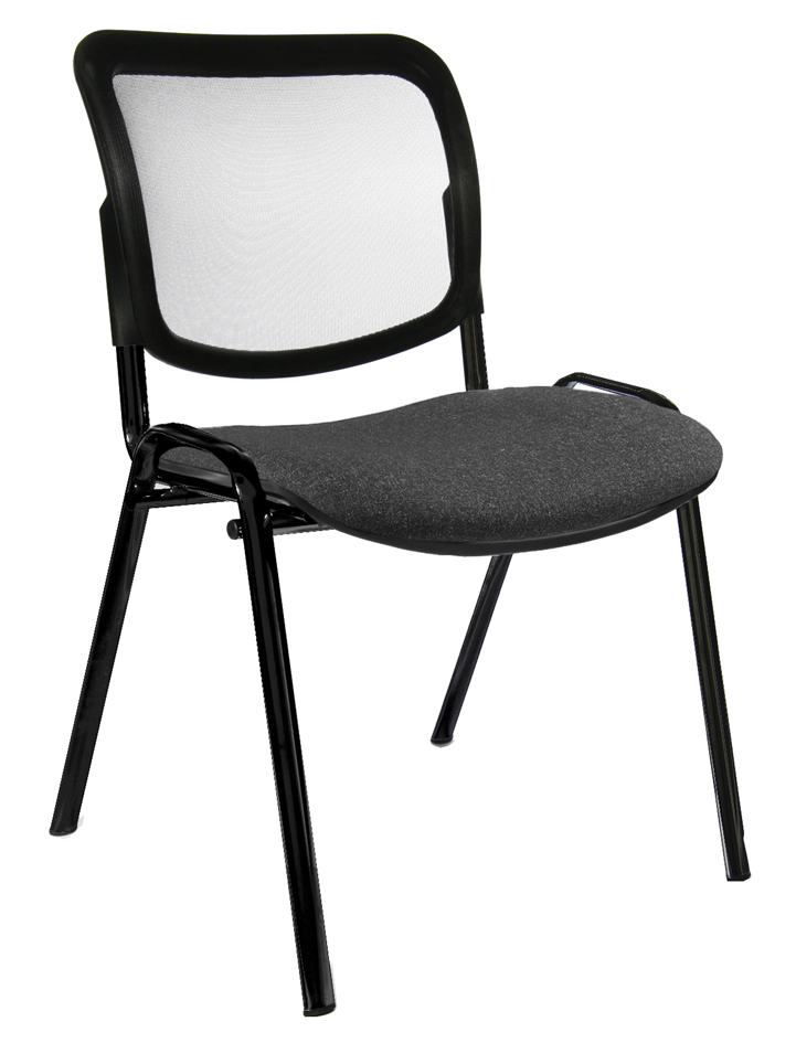 Topstar Chaise de bureau 'Net Point Visit noir', anthracite