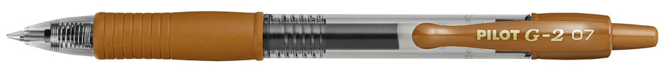 Stylo roller à encre gel G2 07 standard, caramel