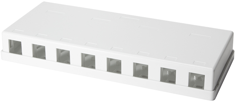 LogiLink Boîtier vide en saillie pour module keystone