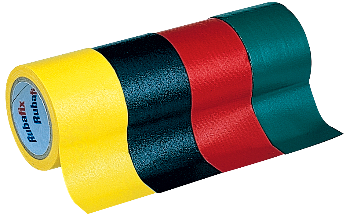 Rubafix Ruban toile, se découpe à la main, plastifié, blanc