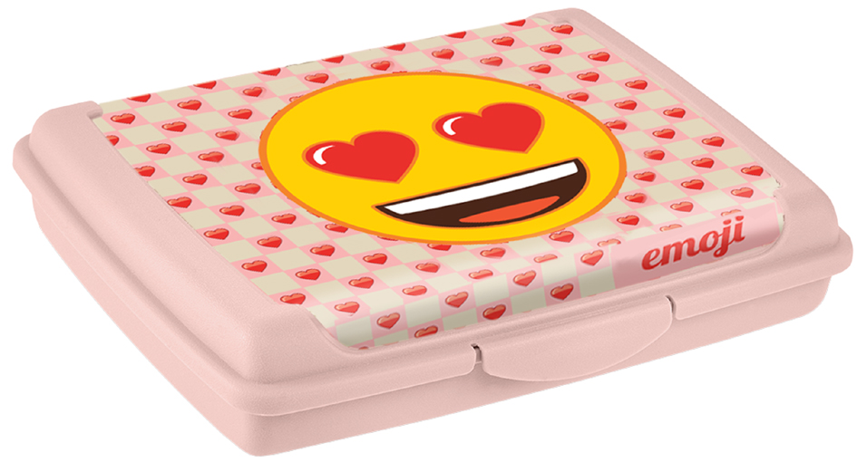 Boîte à goûter "carla mini emoji hearts"