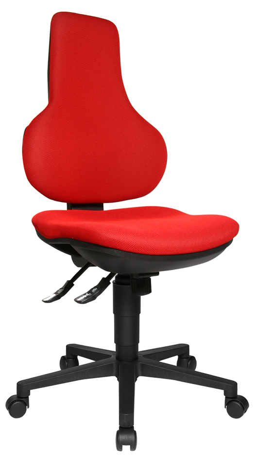 Fauteuil de bureau "Ergo Point SY", rouge