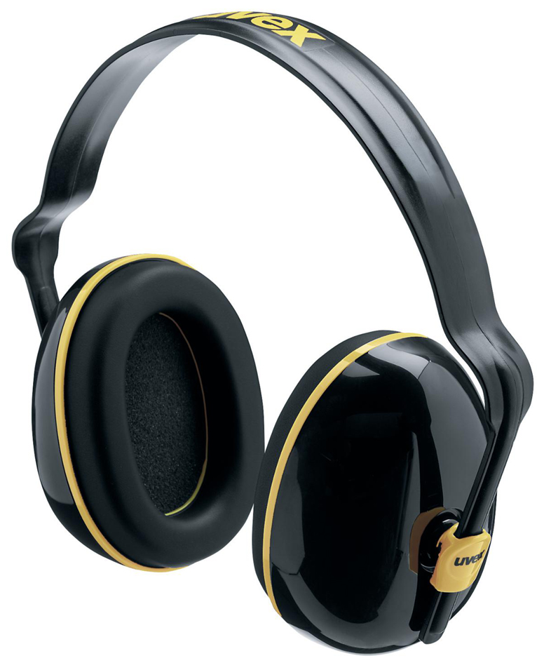 uvex Coquille anti-bruit K200, noir / ocre