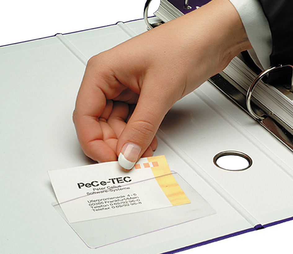 Pochette pour cartes de visite