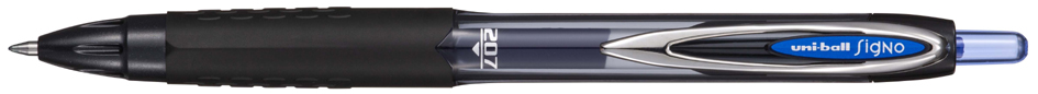 Stylo roller encre gel SIGNO UMN207E, bleu