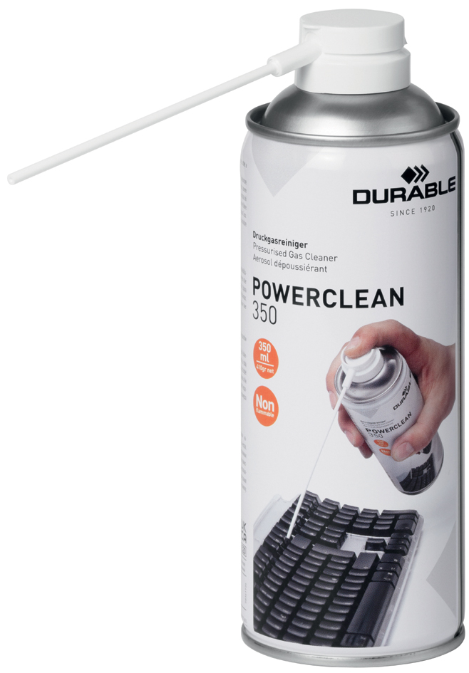 DURABLE Gaz dépoussiérant 'POWERCLEAN', contenu: 350 ml