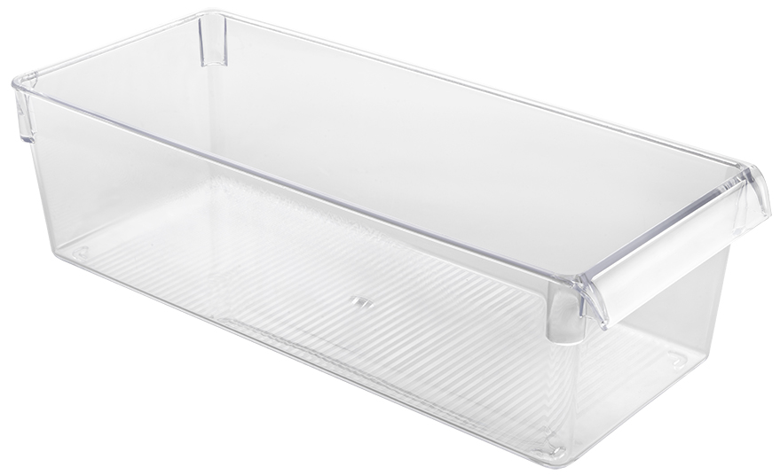 metaltex Organiseur Frigo-System, moyen, transparent