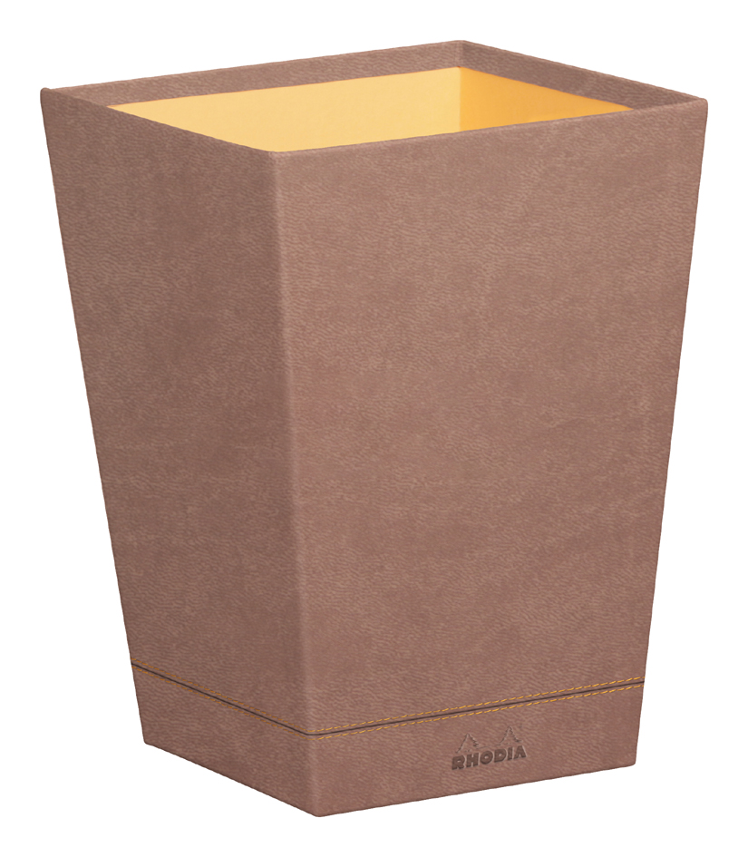 Corbeilles à papier, carré, simili cuir